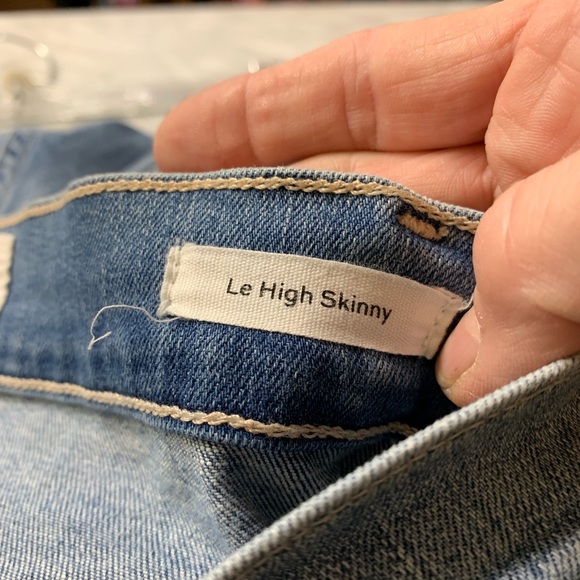 SOLD Frame Denim Blue Le High Skinny Size 26 - Picture 7 of 10
